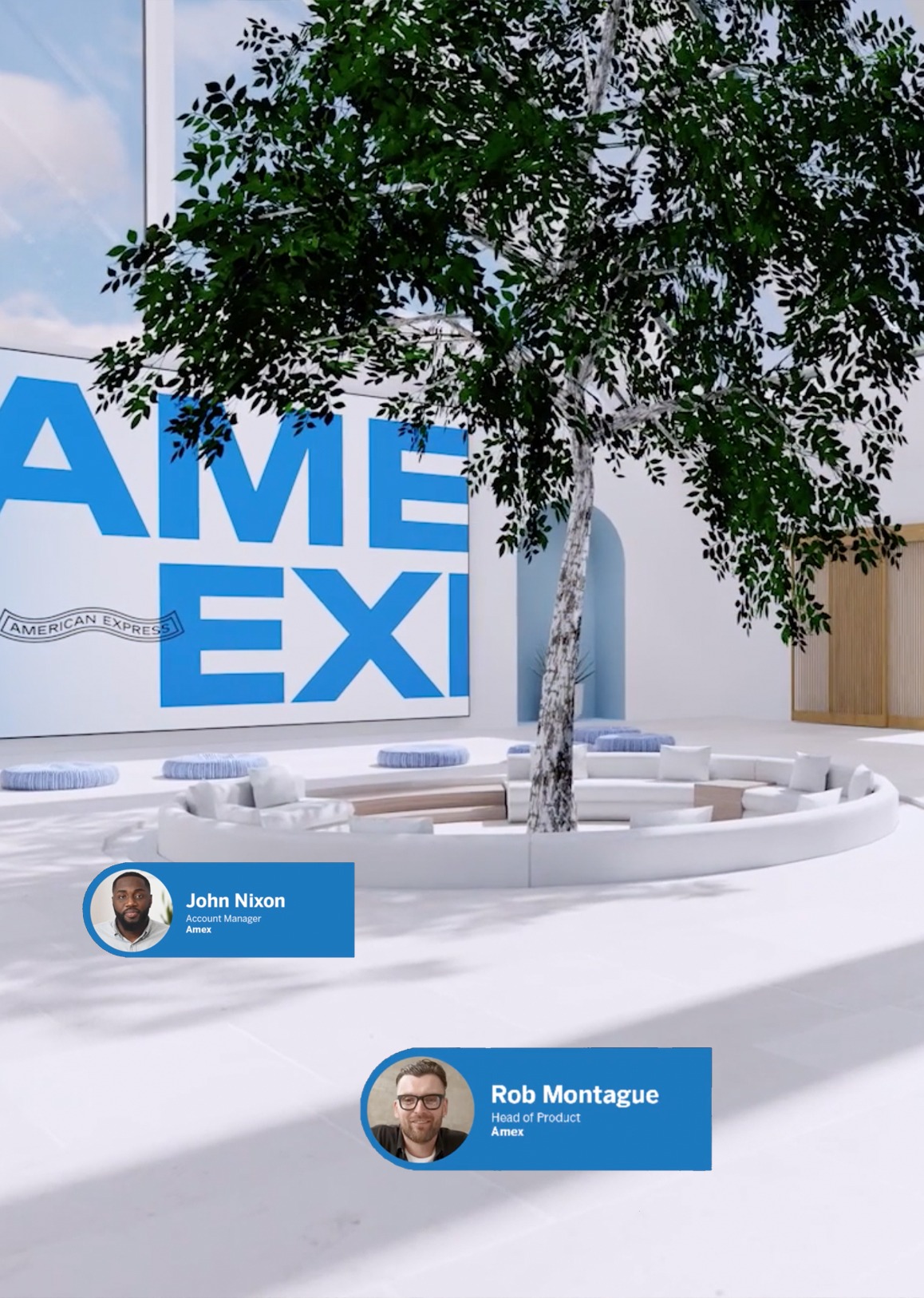 Amex Virtual Campus, Freelance Digital Experience Designer