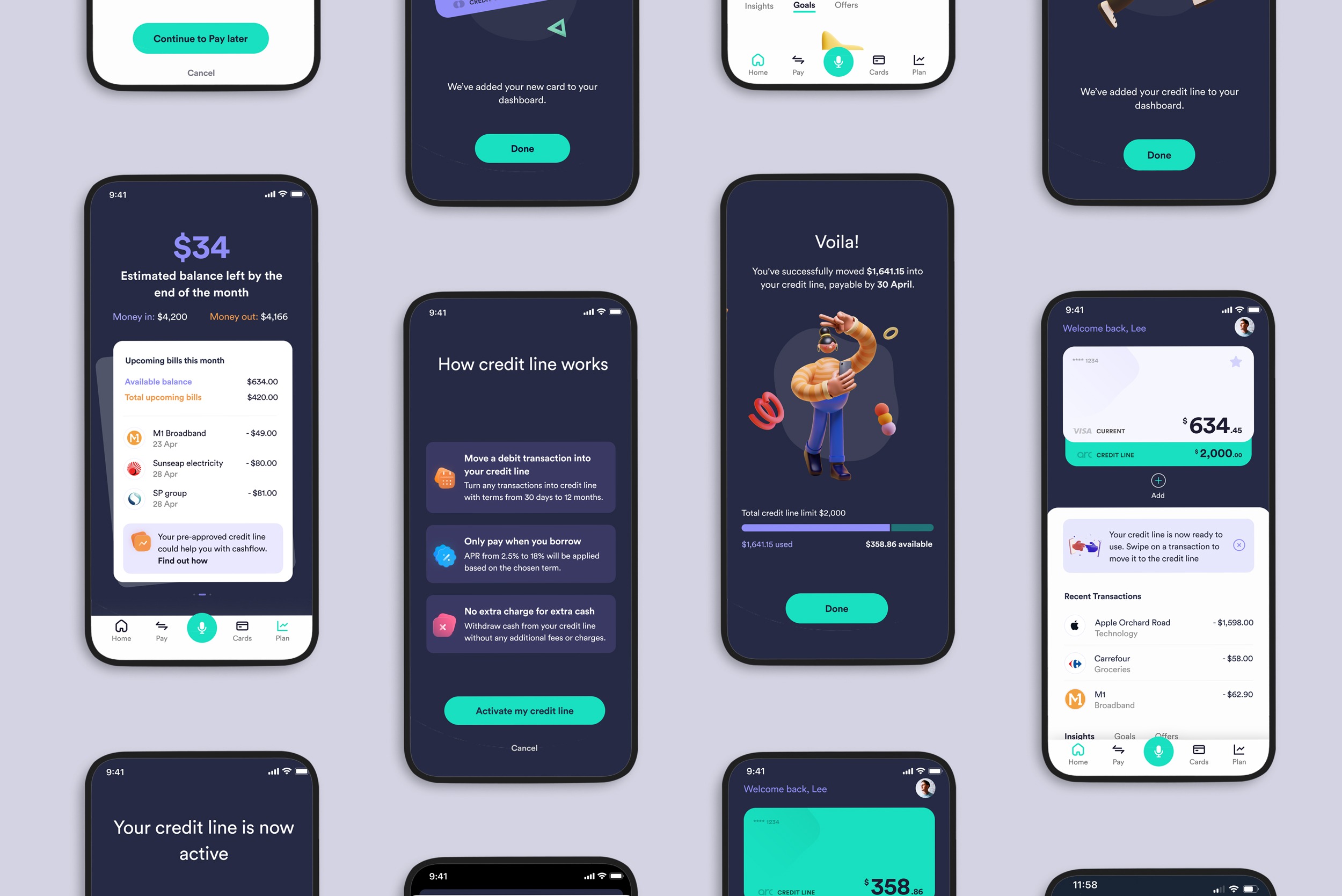 Arc bank fintech app